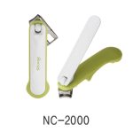 Bocas NC-2000 forgatható fejű körömcsipesz - oliva zöld